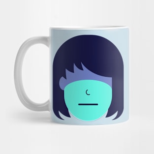 Deltarune Kris flat design Mug